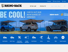 Tablet Screenshot of dealer.rhinorack.com.au